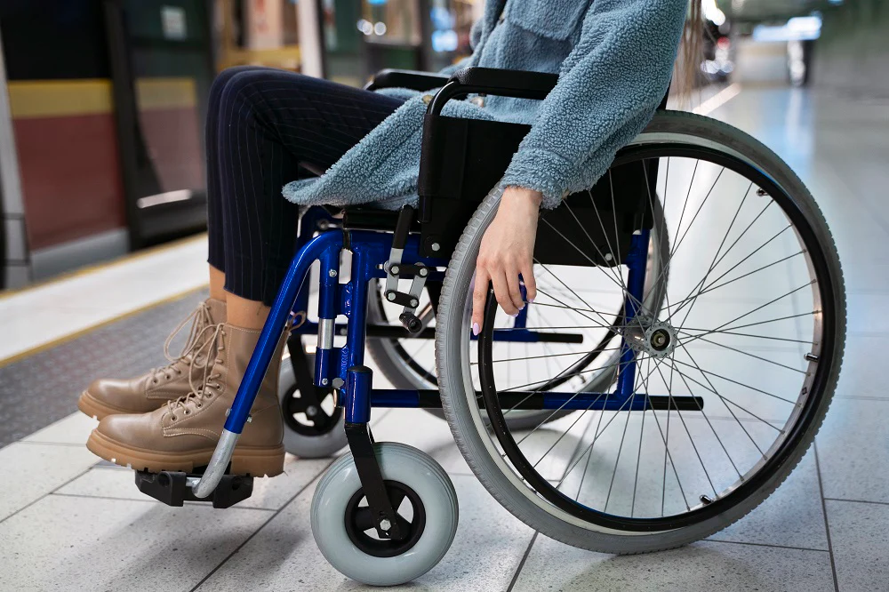 Mobility aids help disabled people have freedom